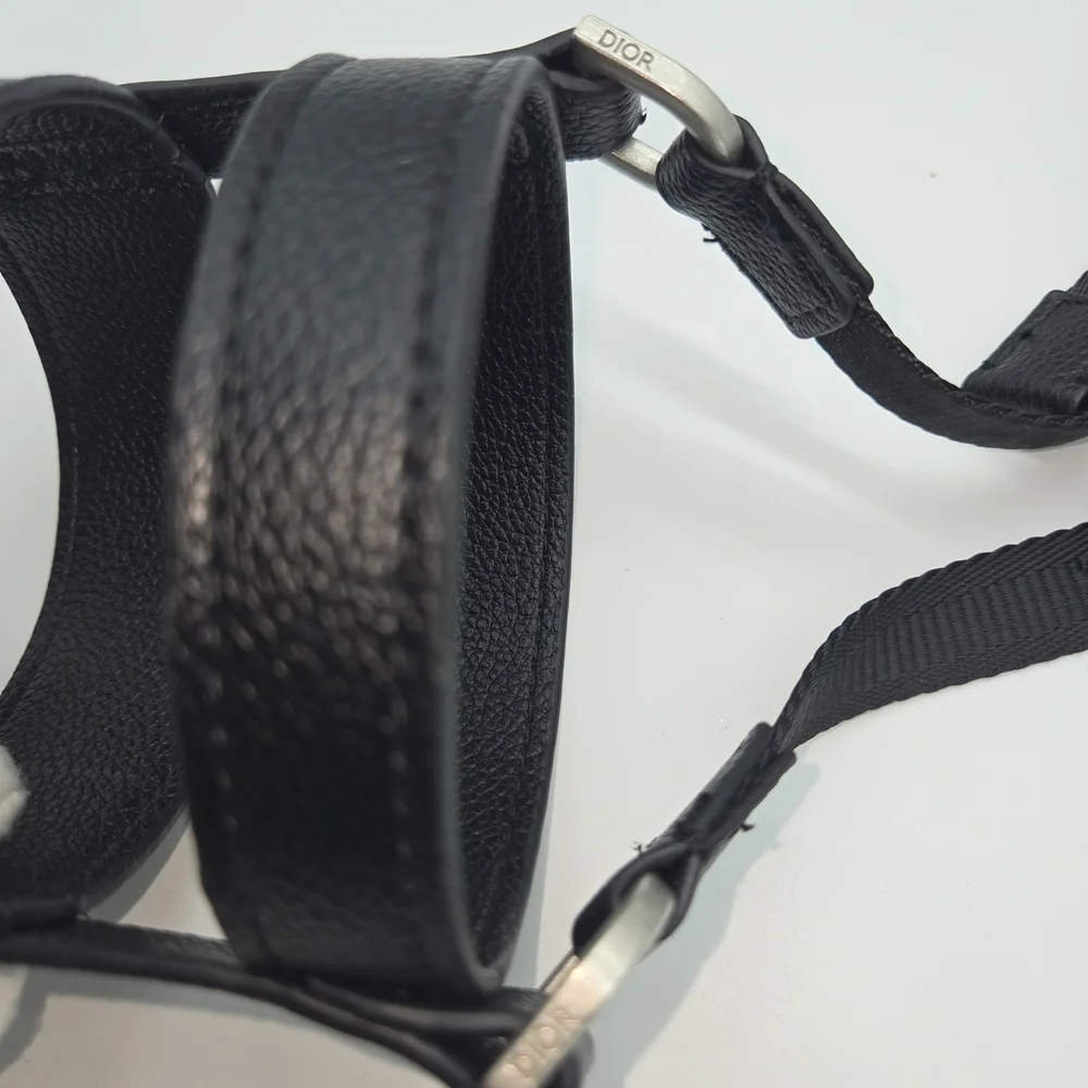 Dior Black Leather Men's Accessory - Picture 3 of 8